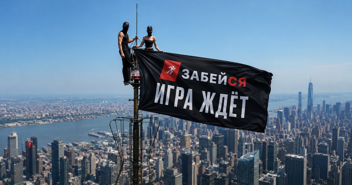 Пара забралась на шпиль Эмпайр-стейт-билдинг ради помолвки. А ты готов на такое ради игры?
